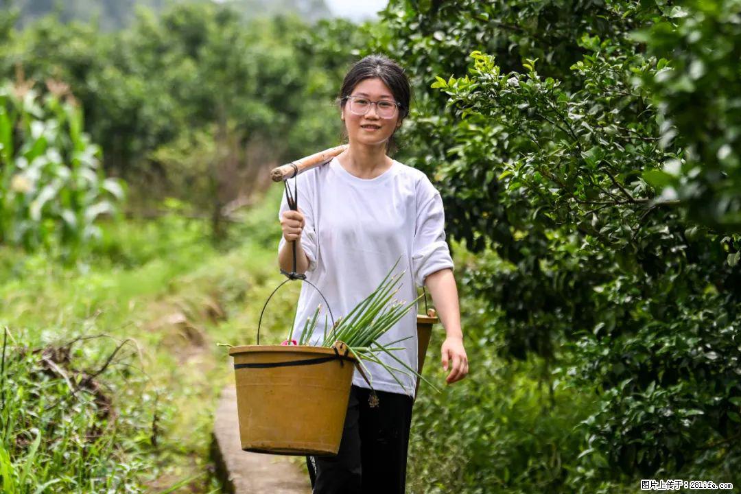 全网追的“扁担女孩”,找了一份暑假工,时薪12元 - 孝感生活资讯 - 孝感28生活网 xiaogan.28life.com