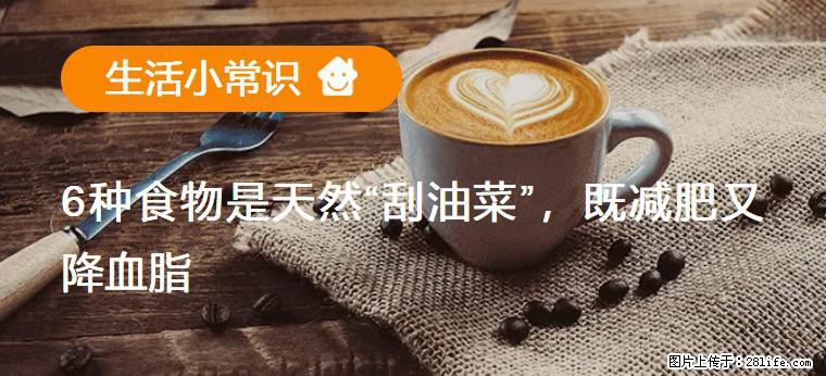 【生活小常识】6种食物是天然“刮油菜”，既减肥又降血脂 - 孝感生活资讯 - 孝感28生活网 xiaogan.28life.com