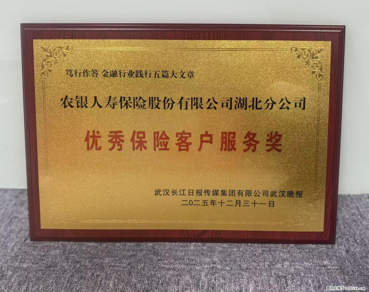 农银人寿湖北分公司荣膺“优秀保险客户服务奖”和“优秀消费者权益保护金融机构”两个奖项 - 孝感生活资讯 - 孝感28生活网 xiaogan.28life.com
